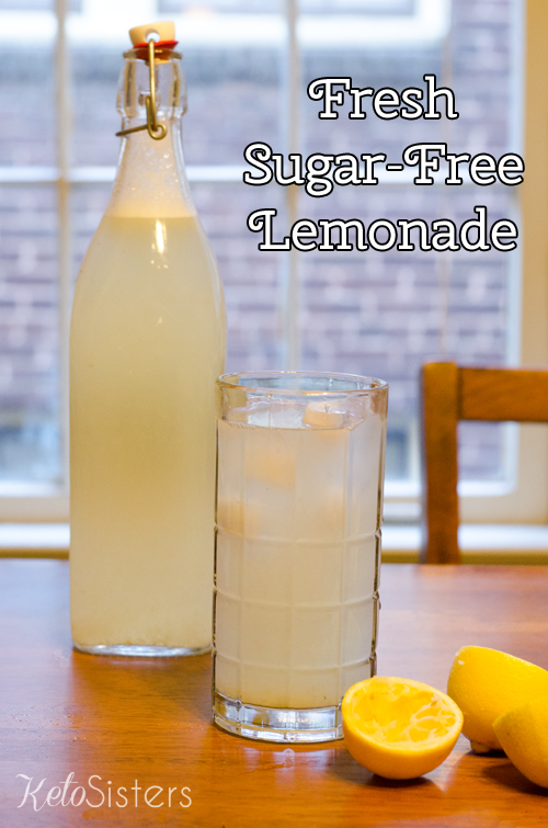 Fresh Sugar-Free Lemonade | ketosisters.com
